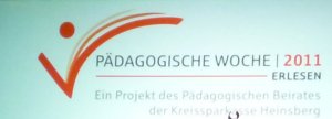 Logo Lesewoche 2011