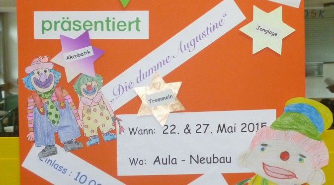 Plakat Theaterauffuehrung