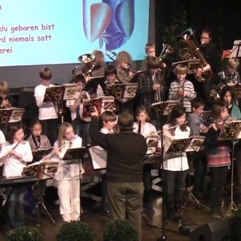 Bläserklasse der Franziskus-Schule Erkelenz