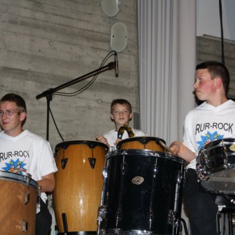 Gospel und Rock 2011 Drummer.