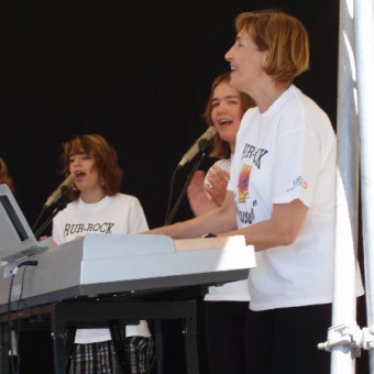 Lea Schopphoven, Tanja Berlin  und Beate Theißen