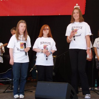 Carolin Schlesinger, Jennifer Wentz und Tanja Berlin