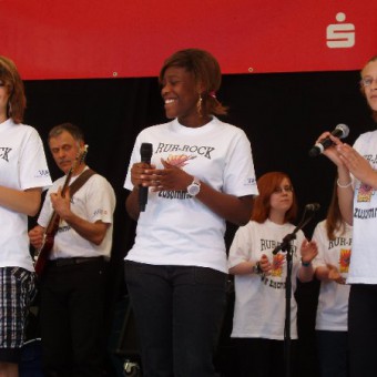 Lea Schopphoven, Ornella Mandele und Marion Heinrich