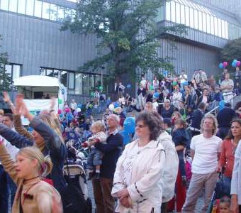 Eltern unter den Fans