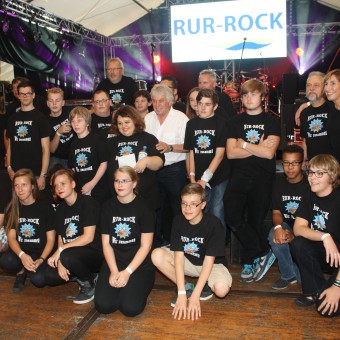 Gruppenbild mit Rolf Zuckowski