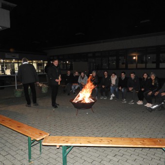 Das Martinsfeuer
