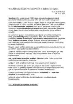 Elterninformation Türkisch