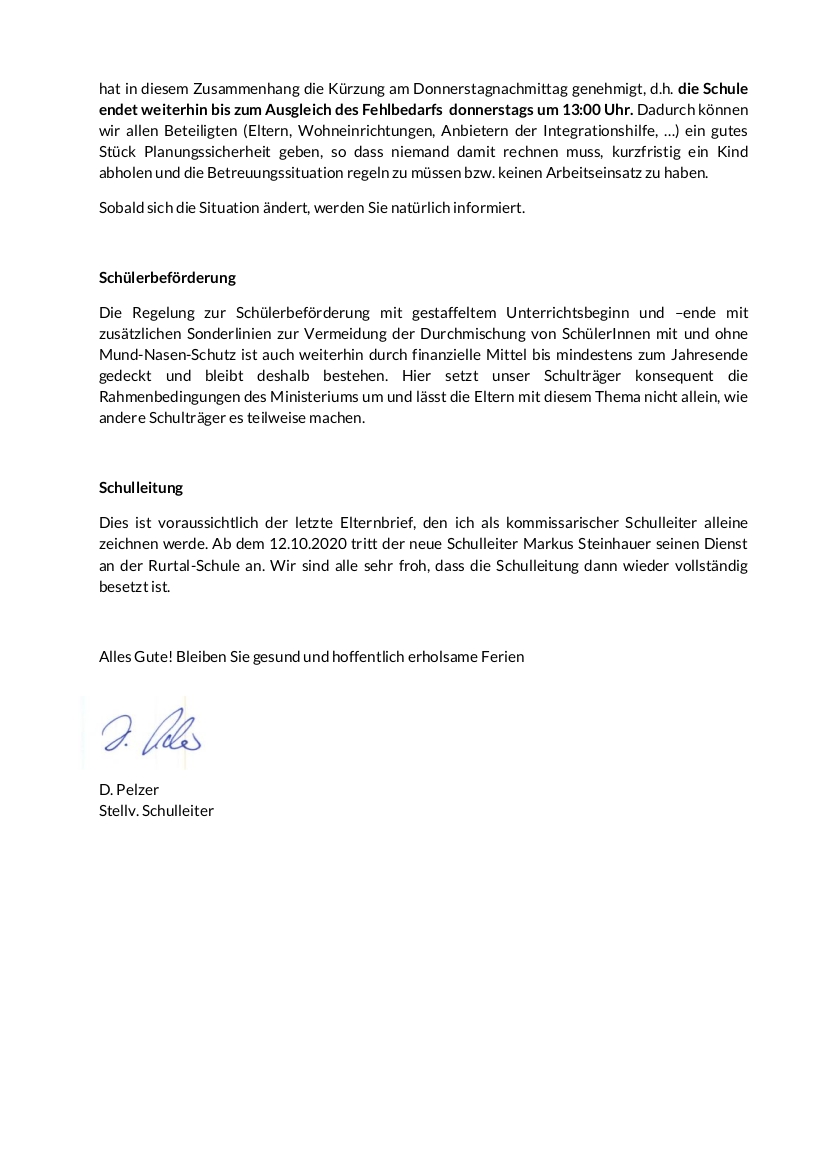 3. Elternmitteilung 2-2 - 07.10.2020