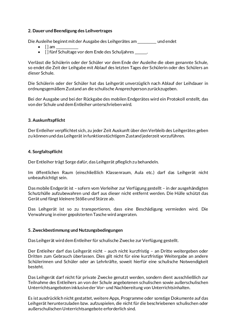 Leihvertrag 2-8 Schueler mobiles Endgerät_13122020 Version RTS