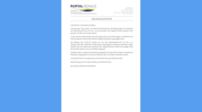 Elternmitteilung 210212 vorschau