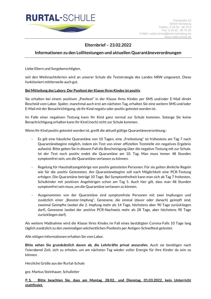 Elternbrief 220222