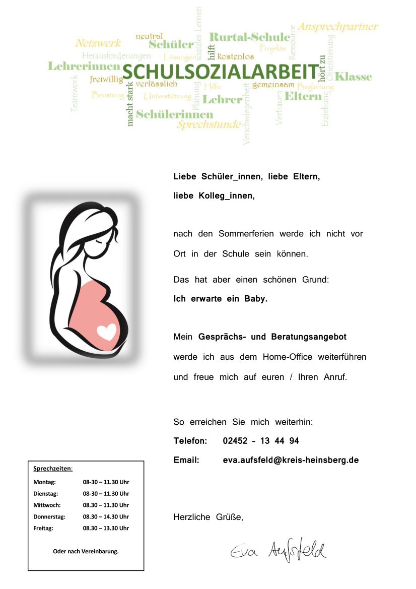 Bekanntgabe Schule